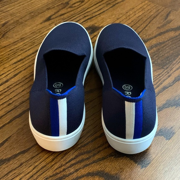 Navy Rothy’s Slip-On Sneaker - Picture 4 of 5